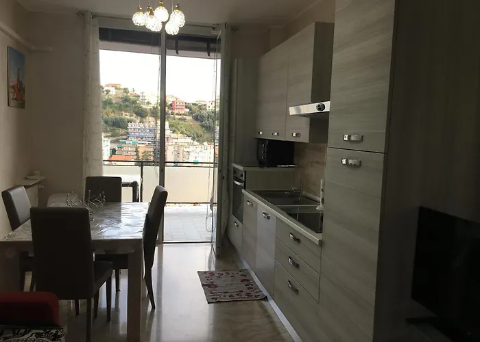 Vista Panoramica Mare E Monti Apartamento *